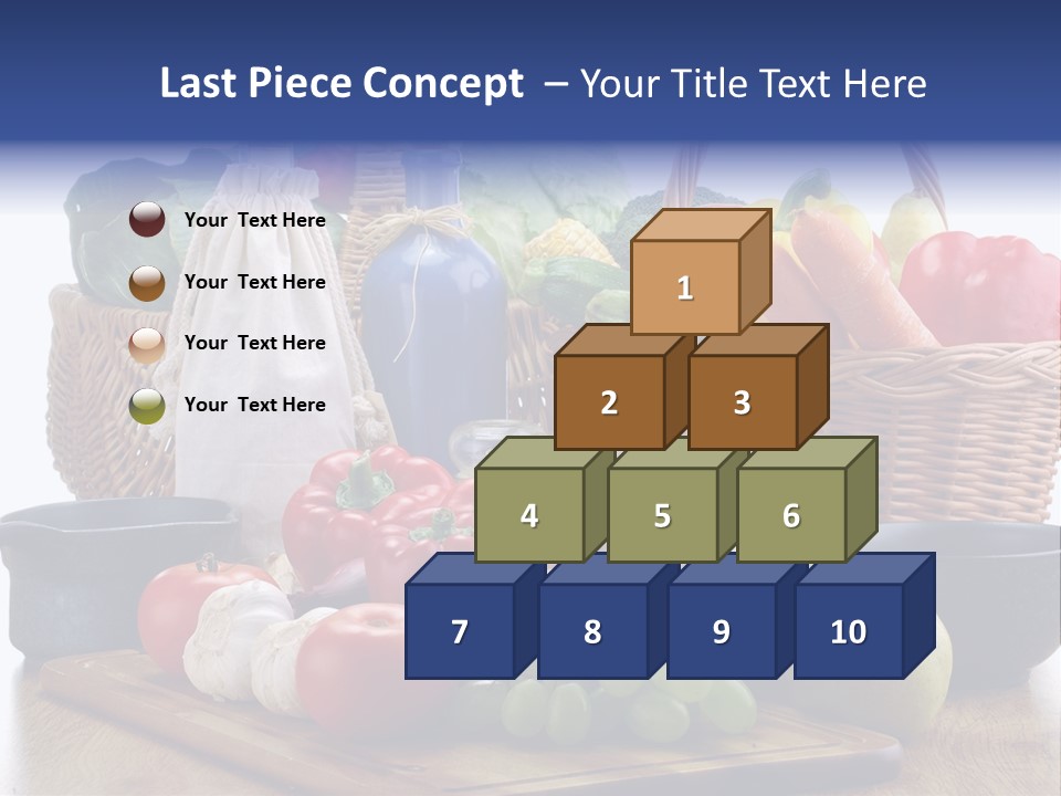 Yellow Tomato Grocery PowerPoint Template