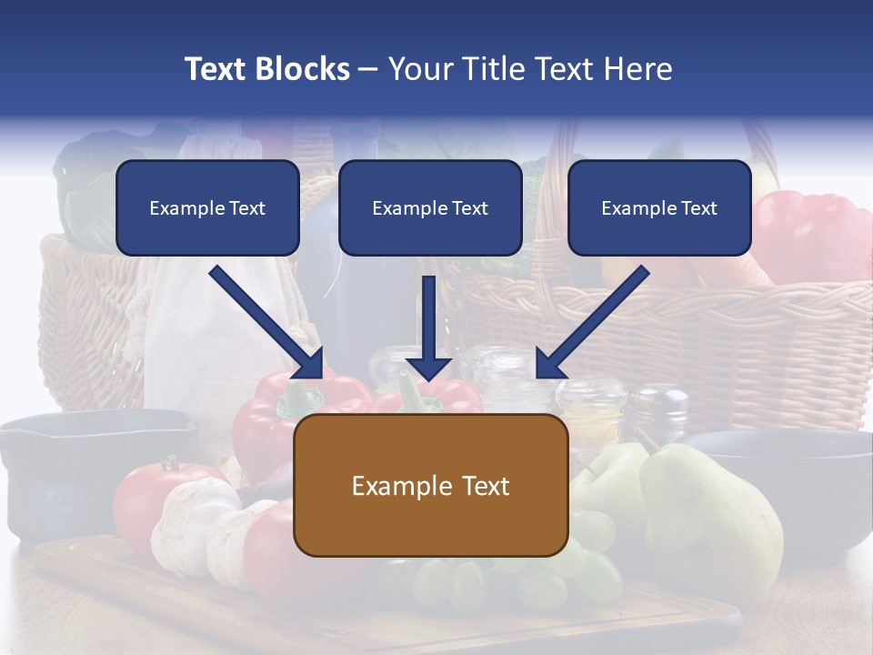 Yellow Tomato Grocery PowerPoint Template