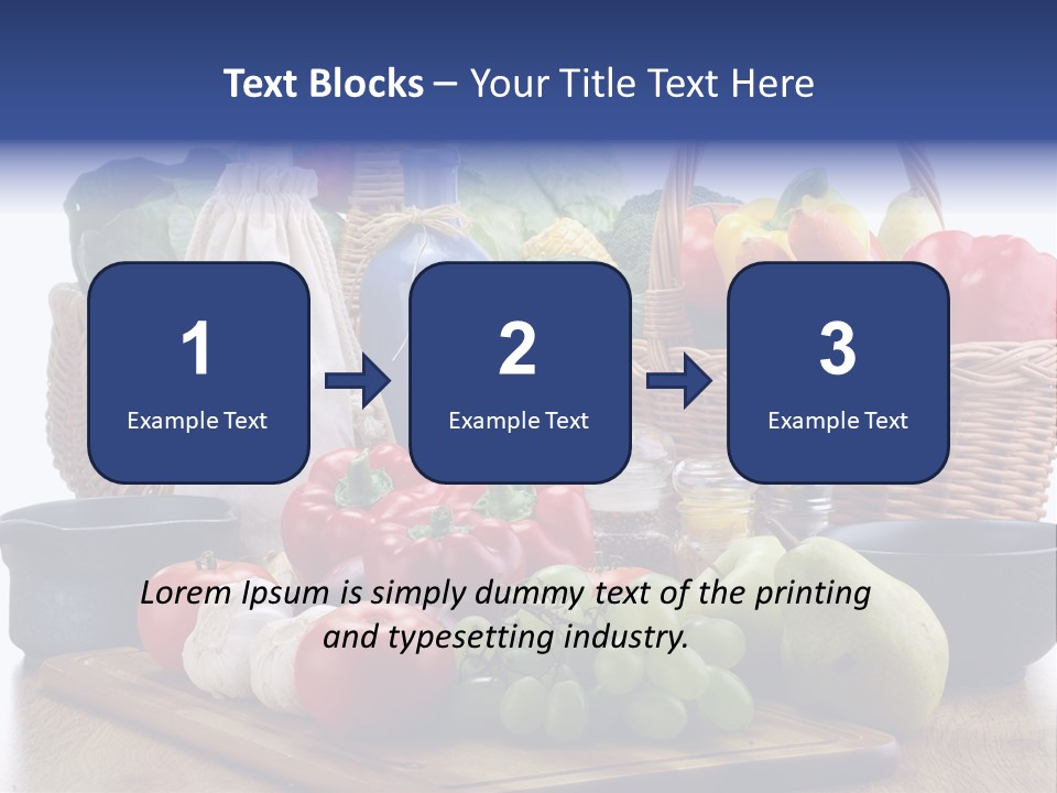 Yellow Tomato Grocery PowerPoint Template