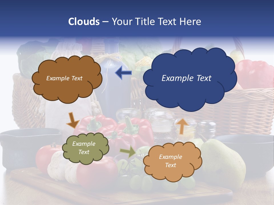 Yellow Tomato Grocery PowerPoint Template