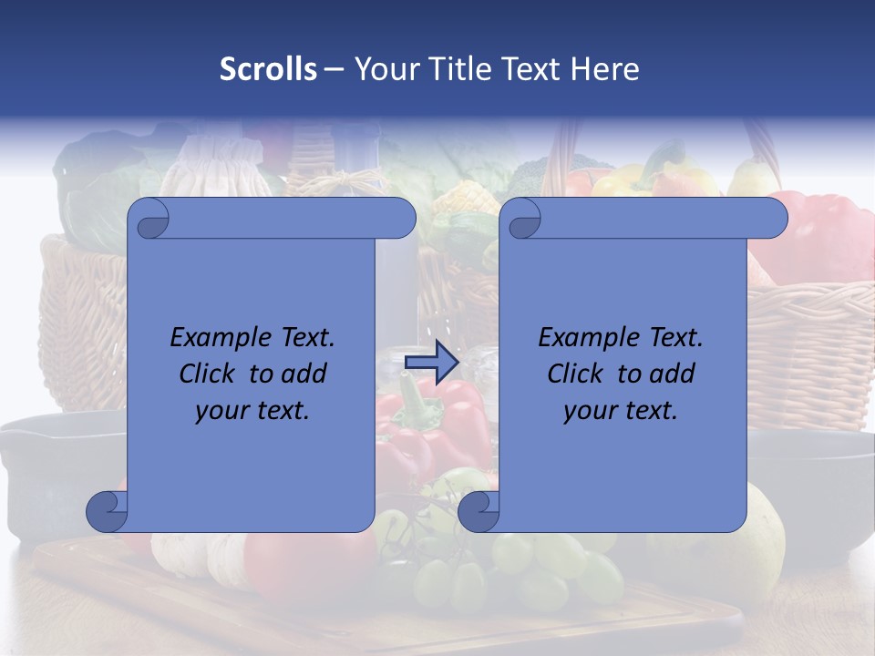 Yellow Tomato Grocery PowerPoint Template