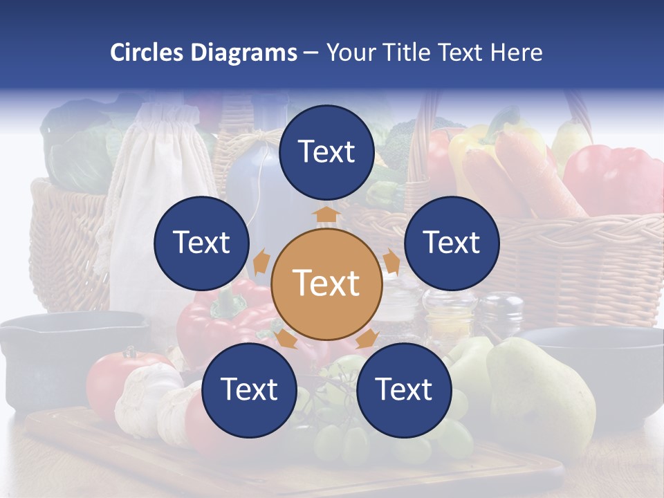 Yellow Tomato Grocery PowerPoint Template