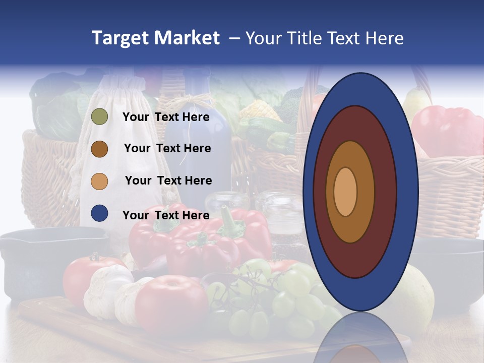 Yellow Tomato Grocery PowerPoint Template