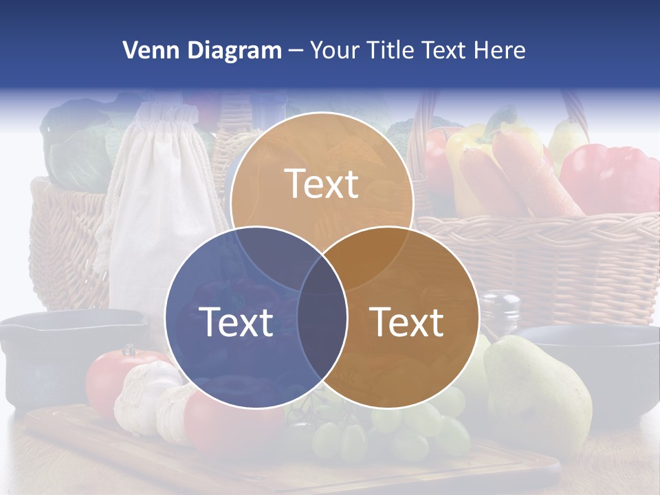 Yellow Tomato Grocery PowerPoint Template