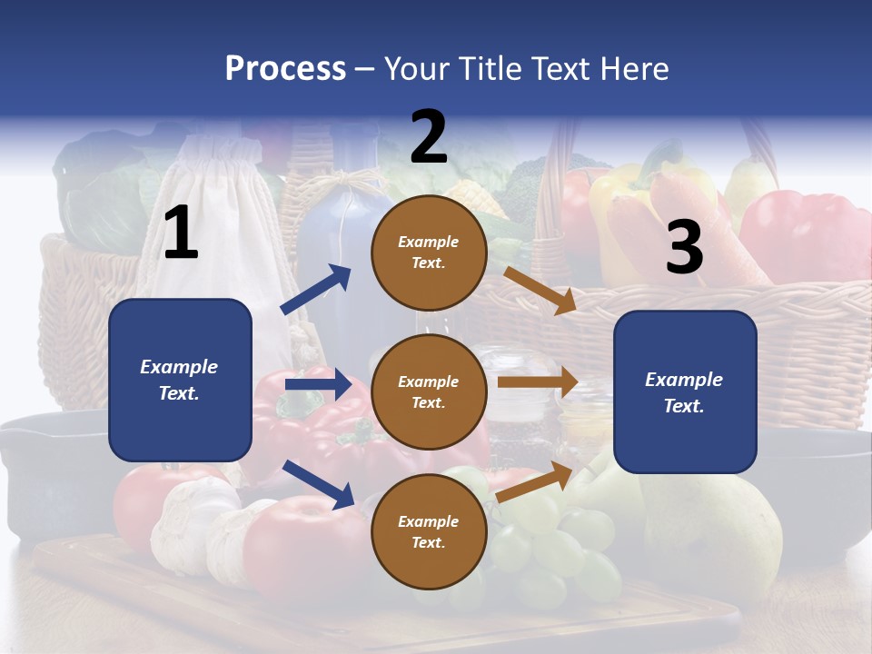 Yellow Tomato Grocery PowerPoint Template