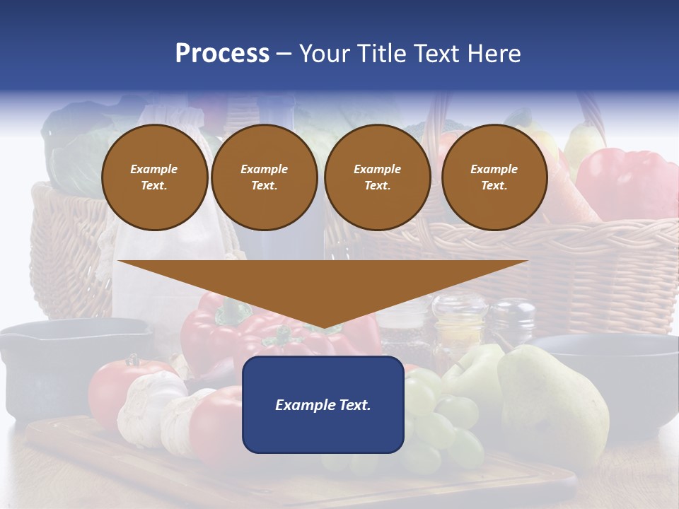 Yellow Tomato Grocery PowerPoint Template