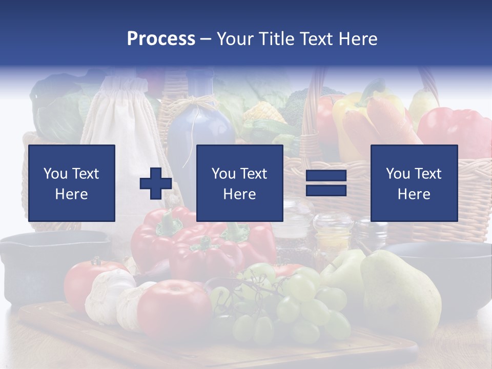 Yellow Tomato Grocery PowerPoint Template