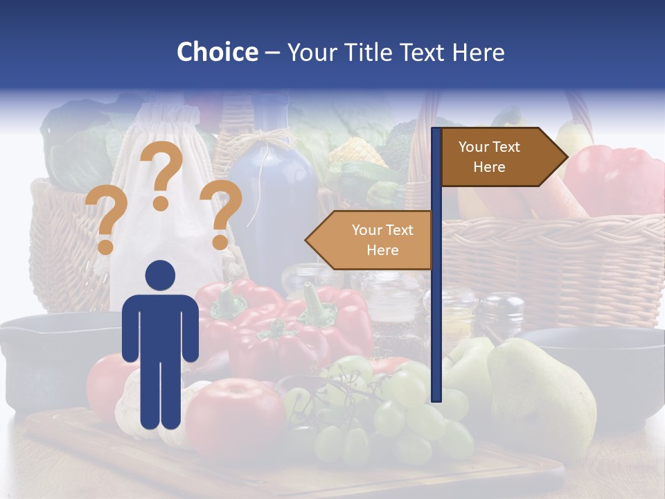 Yellow Tomato Grocery PowerPoint Template
