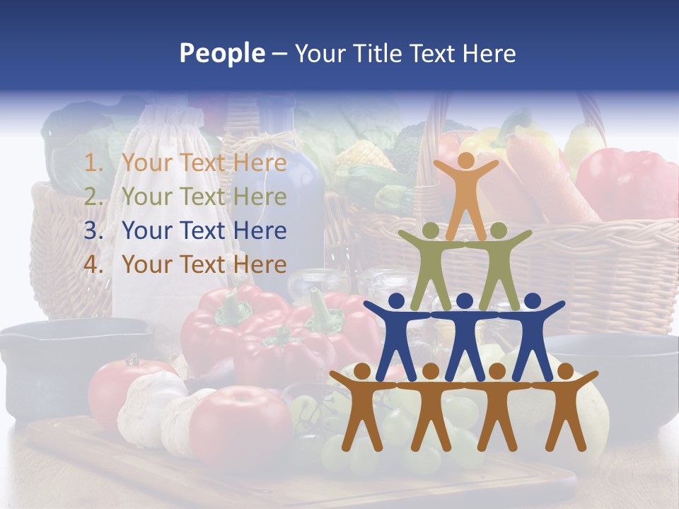 Yellow Tomato Grocery PowerPoint Template