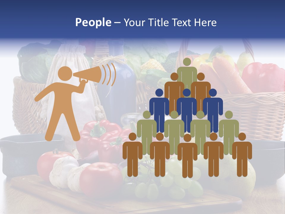 Yellow Tomato Grocery PowerPoint Template