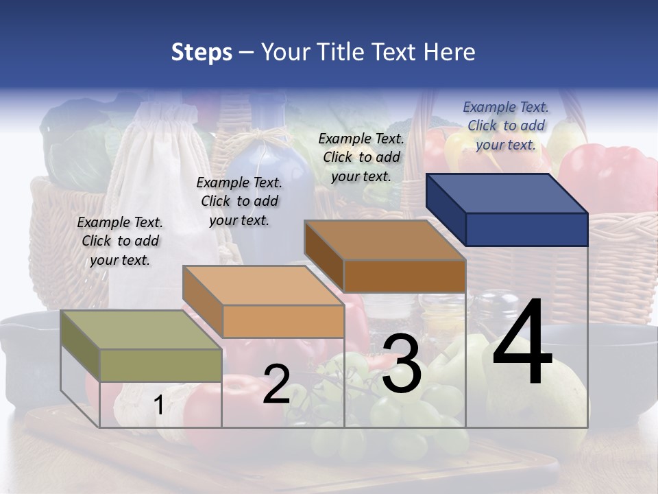 Yellow Tomato Grocery PowerPoint Template