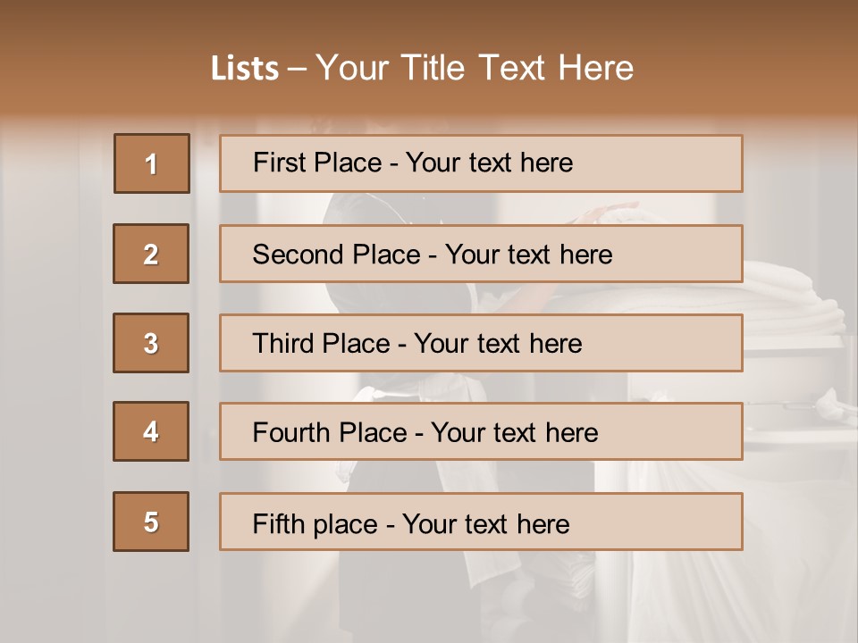 Cart Corridor Black PowerPoint Template