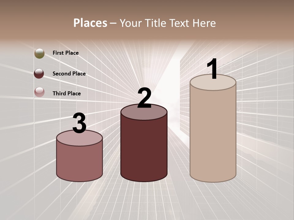 Urban Technology Dusk PowerPoint Template