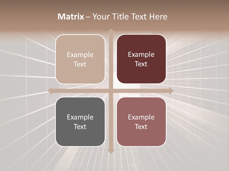 Urban Technology Dusk PowerPoint Template