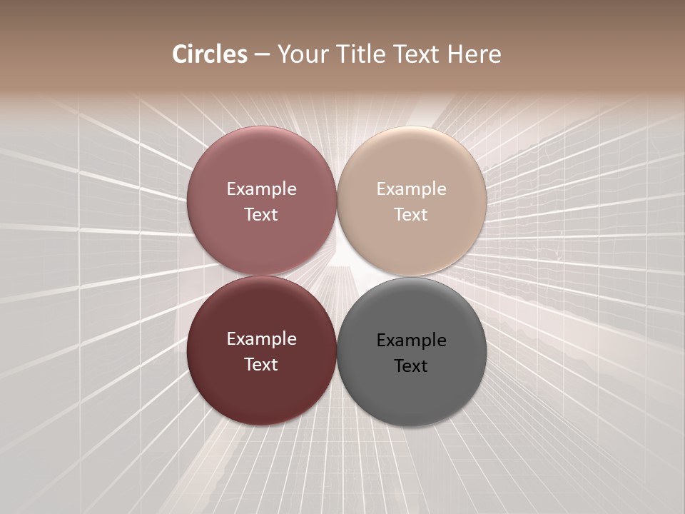 Urban Technology Dusk PowerPoint Template