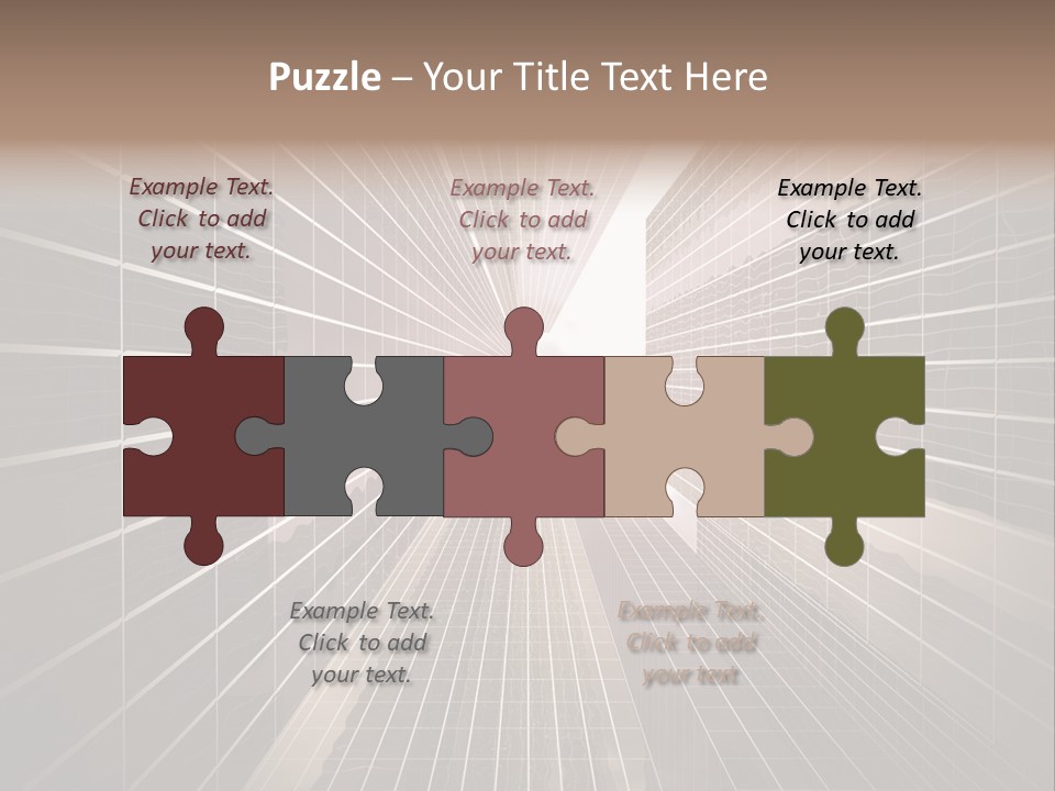 Urban Technology Dusk PowerPoint Template