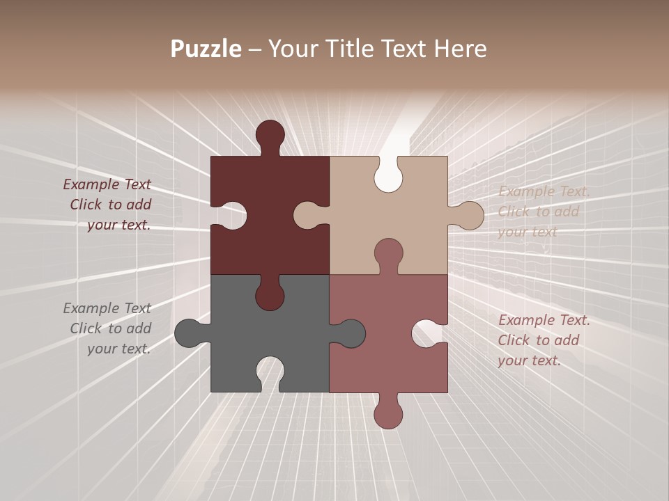 Urban Technology Dusk PowerPoint Template