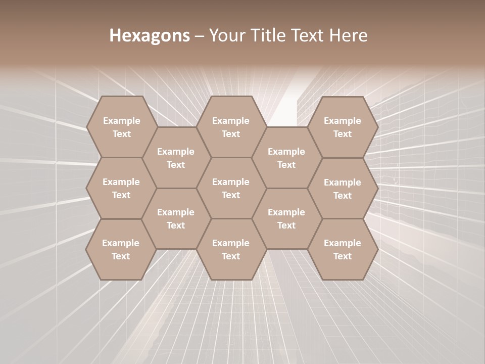 Urban Technology Dusk PowerPoint Template