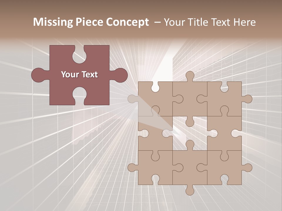 Urban Technology Dusk PowerPoint Template