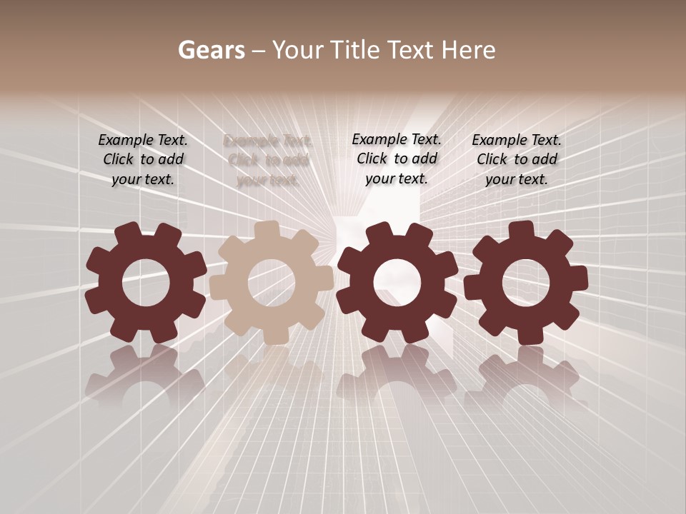 Urban Technology Dusk PowerPoint Template