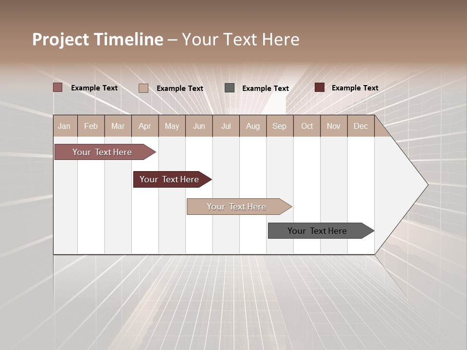 Urban Technology Dusk PowerPoint Template