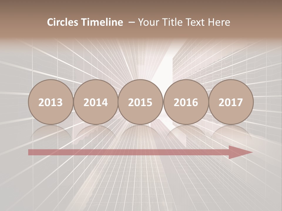 Urban Technology Dusk PowerPoint Template