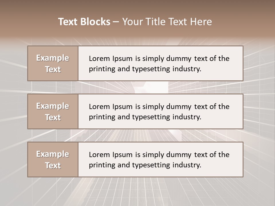 Urban Technology Dusk PowerPoint Template