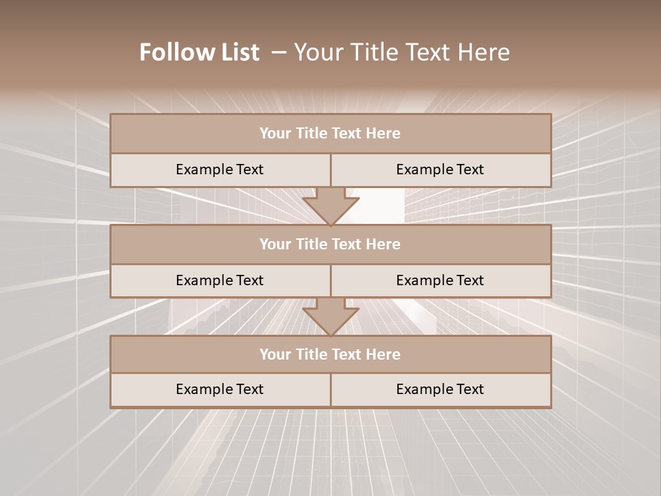 Urban Technology Dusk PowerPoint Template