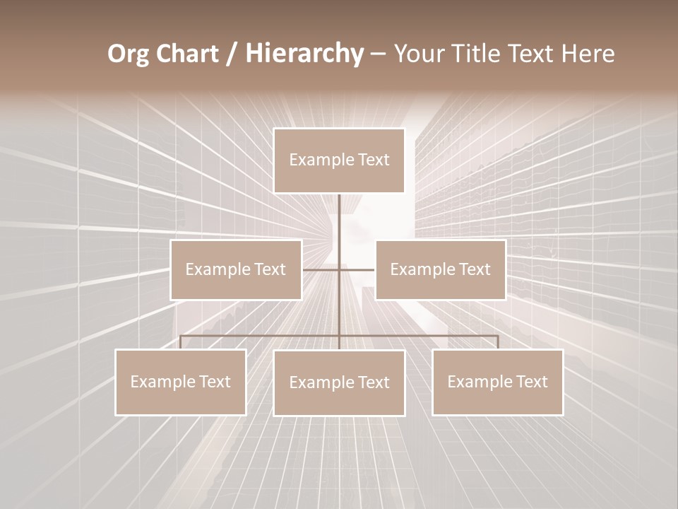 Urban Technology Dusk PowerPoint Template