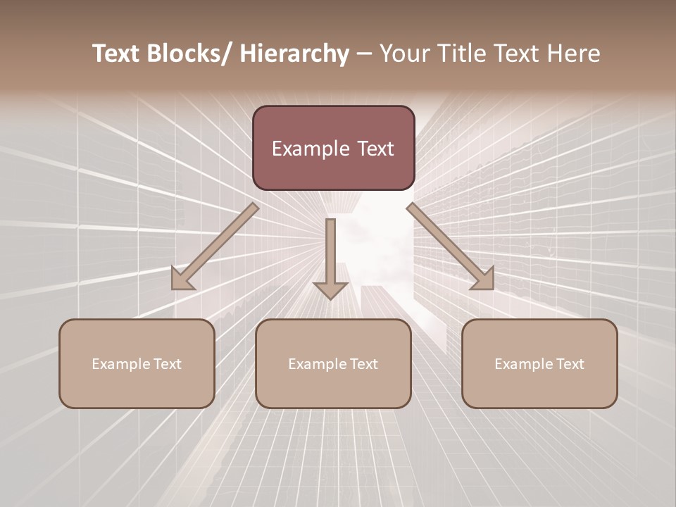Urban Technology Dusk PowerPoint Template