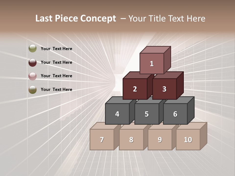 Urban Technology Dusk PowerPoint Template