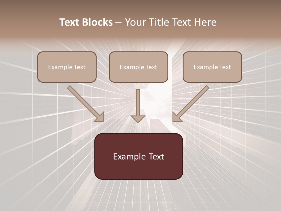 Urban Technology Dusk PowerPoint Template
