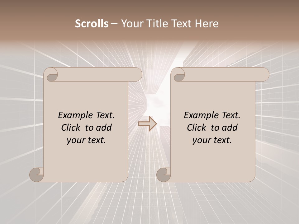 Urban Technology Dusk PowerPoint Template