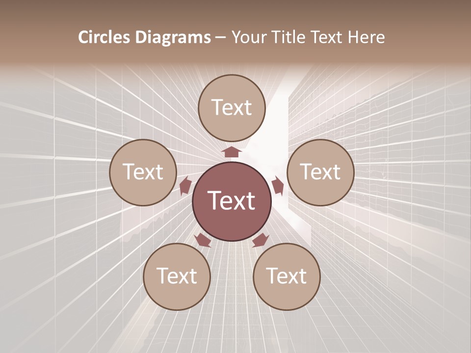 Urban Technology Dusk PowerPoint Template