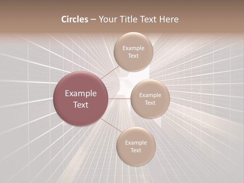 Urban Technology Dusk PowerPoint Template