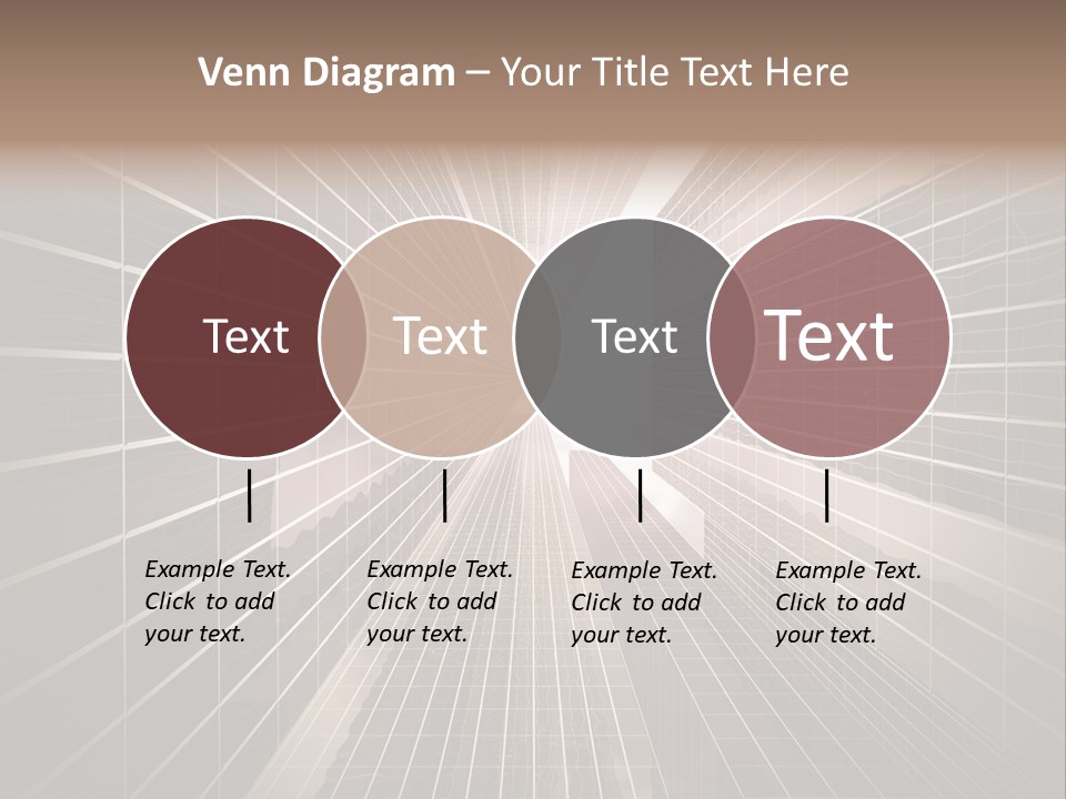 Urban Technology Dusk PowerPoint Template