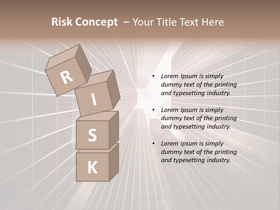 Urban Technology Dusk PowerPoint Template