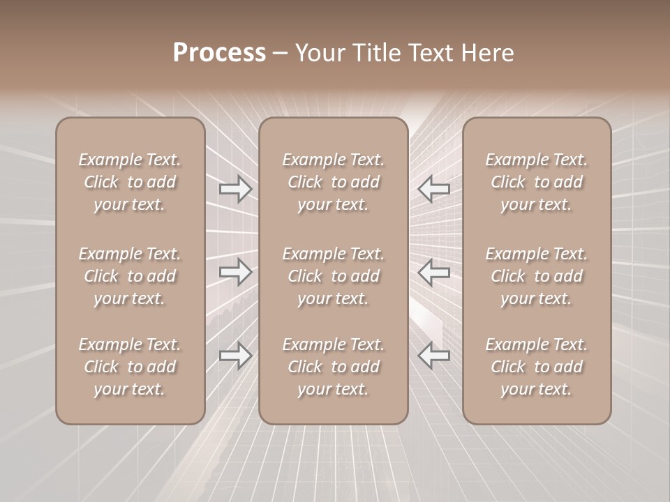 Urban Technology Dusk PowerPoint Template