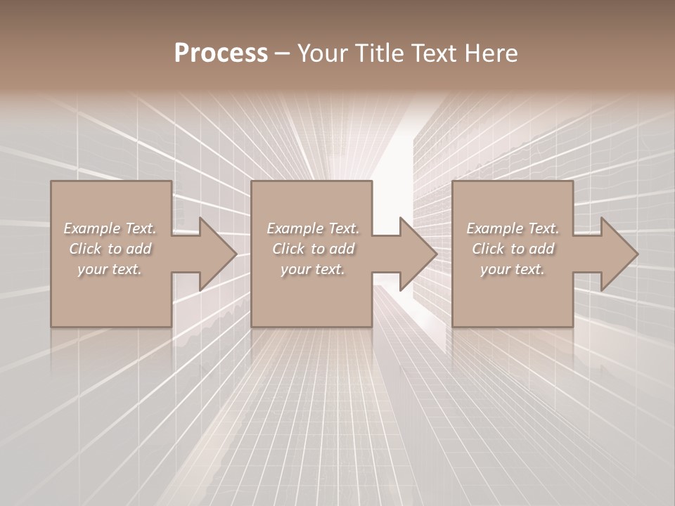 Urban Technology Dusk PowerPoint Template