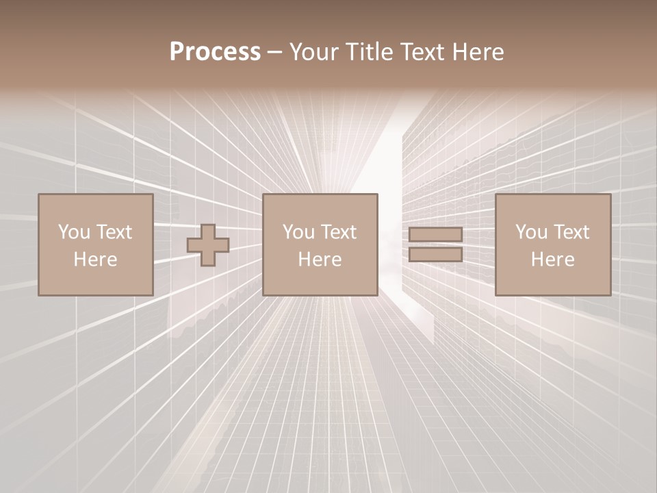 Urban Technology Dusk PowerPoint Template