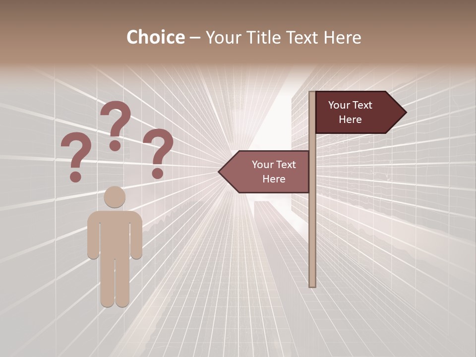 Urban Technology Dusk PowerPoint Template