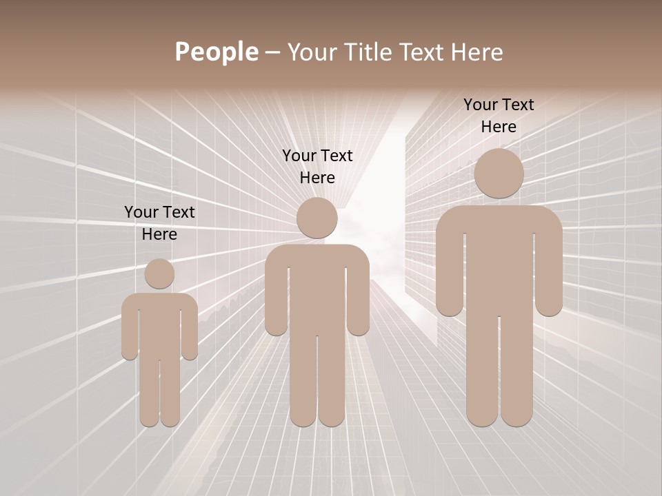 Urban Technology Dusk PowerPoint Template