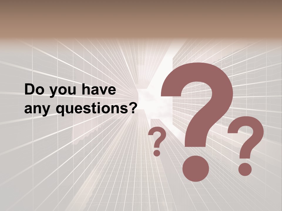 Urban Technology Dusk PowerPoint Template