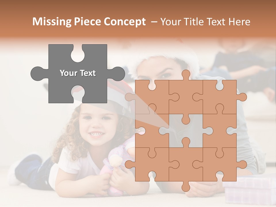 Hat Tree Sitting PowerPoint Template