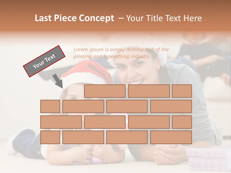 Hat Tree Sitting PowerPoint Template