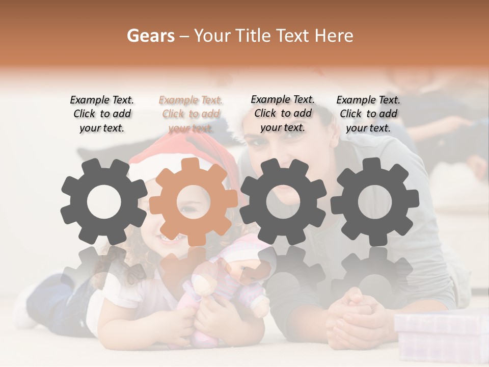 Hat Tree Sitting PowerPoint Template