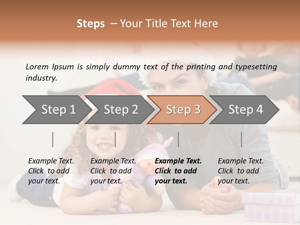 Hat Tree Sitting PowerPoint Template