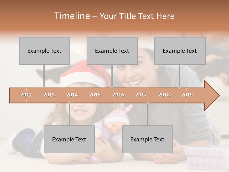 Hat Tree Sitting PowerPoint Template