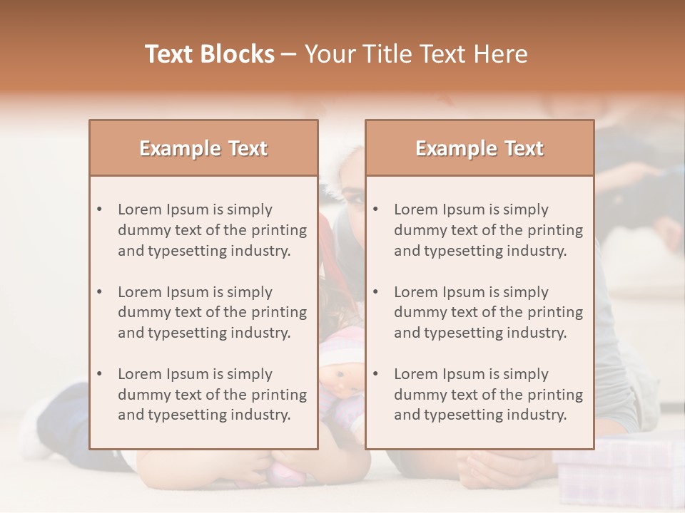 Hat Tree Sitting PowerPoint Template