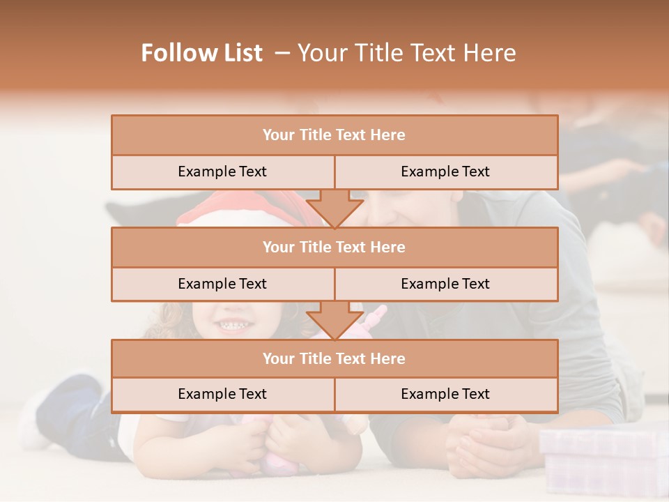 Hat Tree Sitting PowerPoint Template